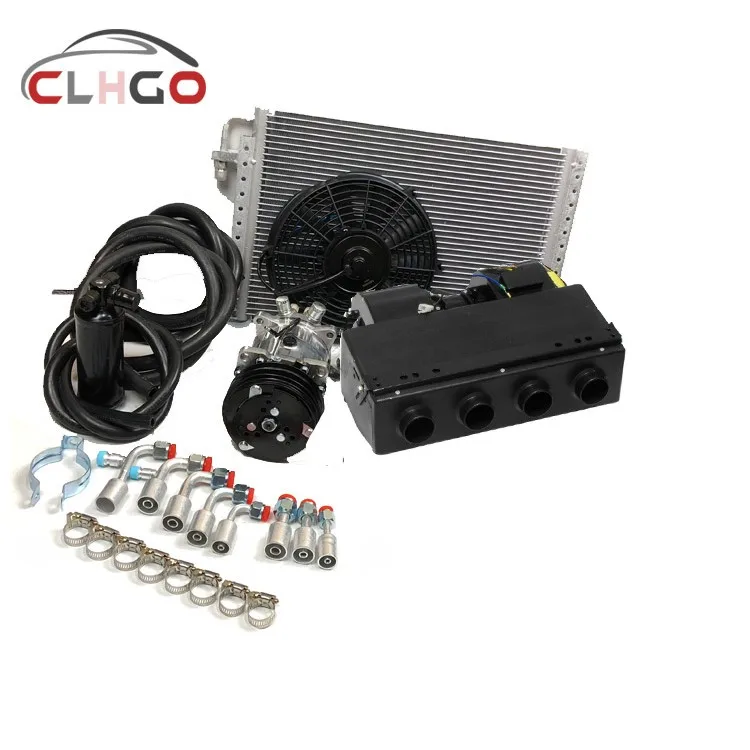 

12/24v Universal Underdash Kits Auto Air Conditioning Cooling And Heating BEU-404-000 Car Ac Evaporator Unit
