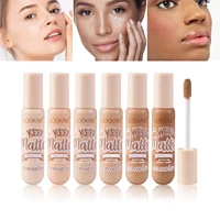 Bâton correcteur liquide fond de teint crème 6 couleurs hydratant couverture complète acné cernes naturel mat correcteur crème maquillage 2