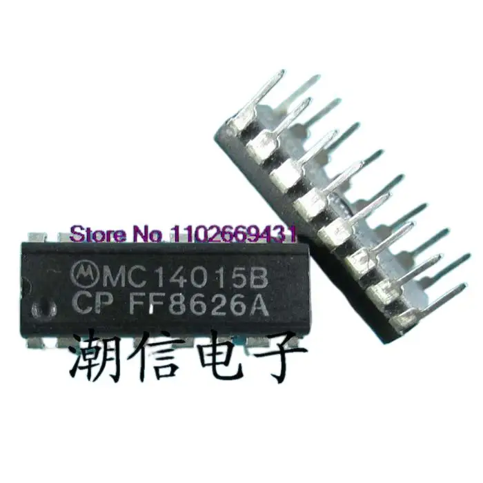 

5 шт./партия, mc14015p10 DIP-16 оригинал, в наличии. Power IC