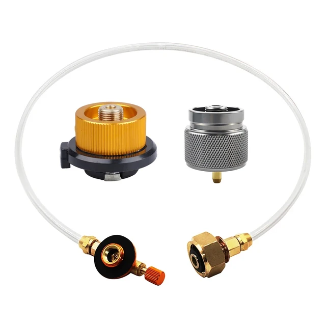 Outdoor Camping Gas Stove, Gas Refill Adapter