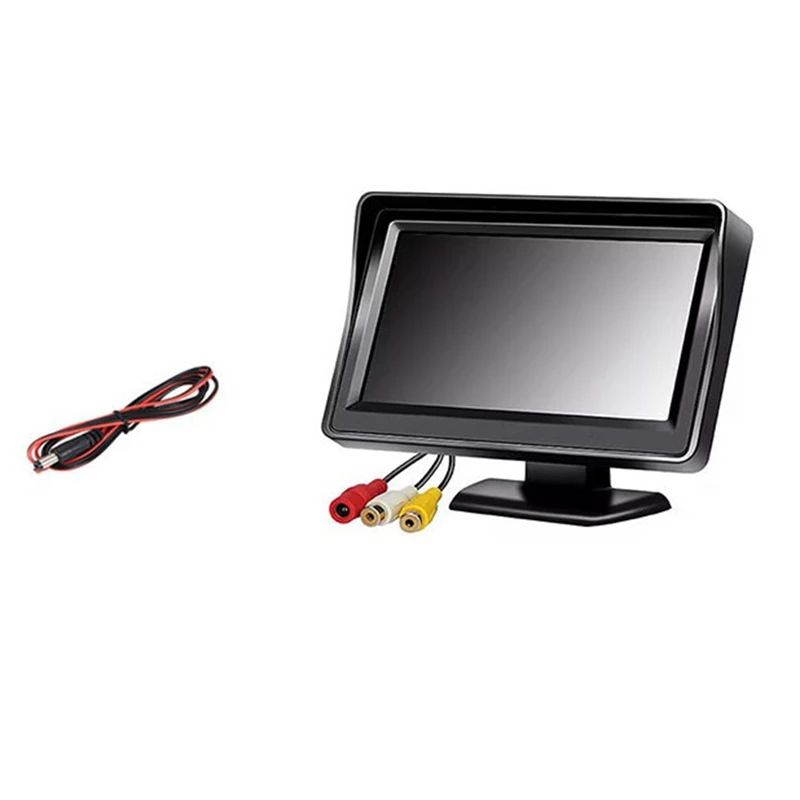 

Rear View Camera Wide Degree 4.3Inch TFT LCD Display Or Monitor Waterproof Night Vision Reversing Backup