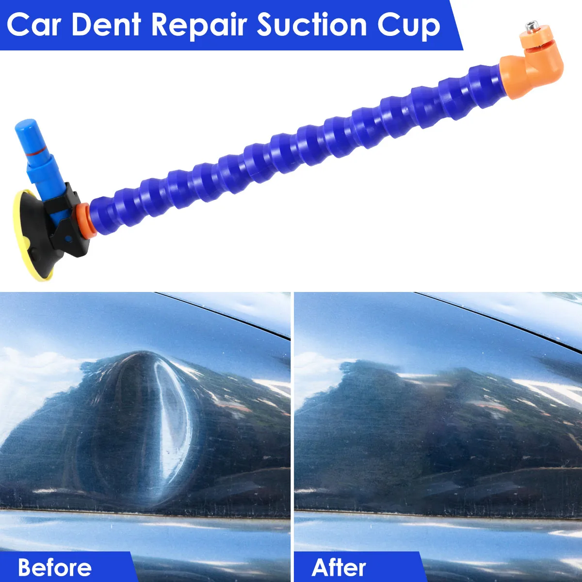 

Car Dent Repair Puller Reusable Dent Hand Pump Suction Cup Automotive Repair Tool Flexible Lightweight Car Body Dent Repair Tool