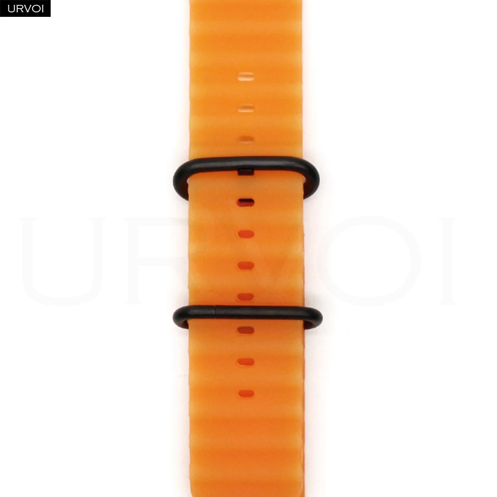 URVOI Ocean Silicone Sport Band with Black Buckle