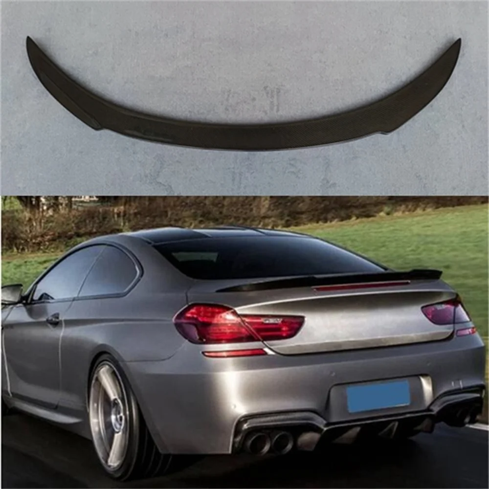 

Для BMW 6 серий M6 F06 F12 640i 650i СЕДАН задний спойлер багажника губа крыло 2012 - 2016 углеродное волокно/FRP
