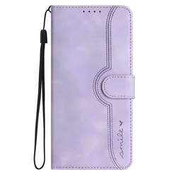 Leather Wallet Flip Case - Elegant Book Cover Compatible with Redmi Note Series for Redmi note 15 Pro 4G (YX0030 - Light Purple)
