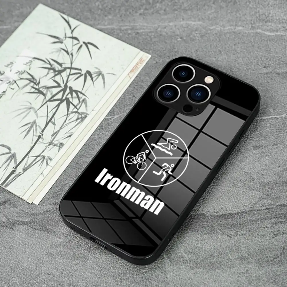 Ironman Triathlon Bicycle Marathon Phone Case