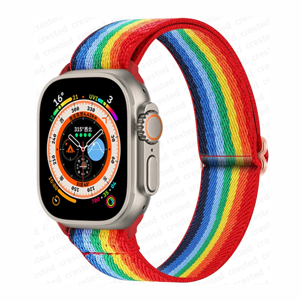 Durable Nylon Elastic Watch Strap Bracelet