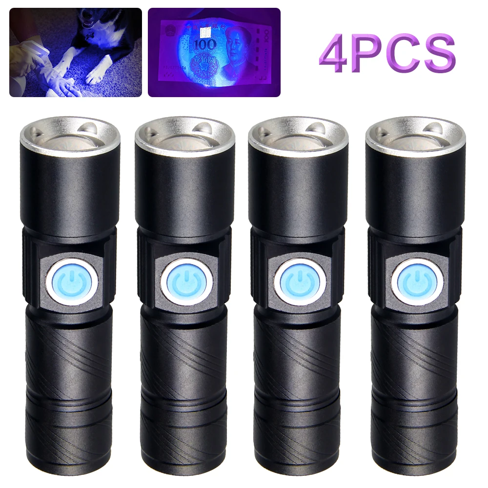 4PCS UV 395nm