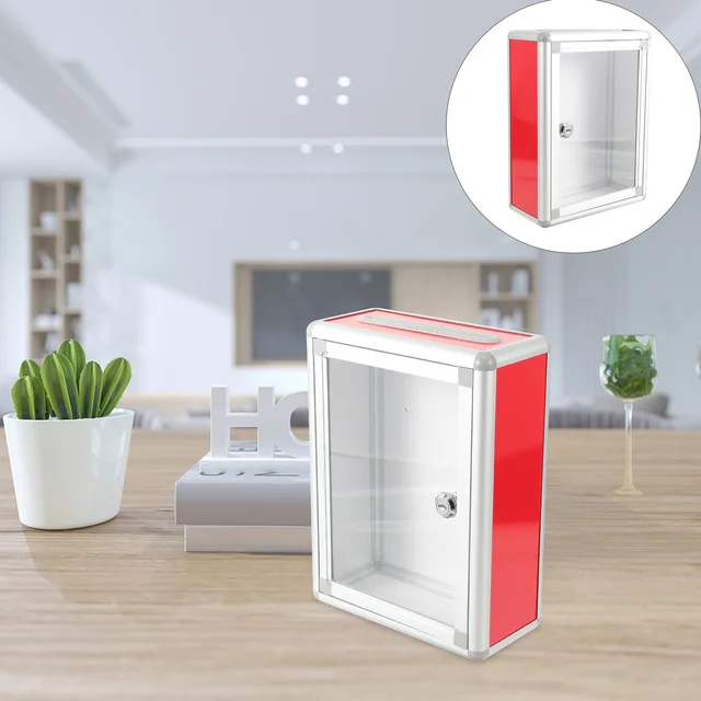 Javaslat Doboz Lottójegy Jegyek Tulajdonosok Sorsolás Odaadás Adomány Nyilvános Szavazási Üzleti Ajándékkártya Tiszta Konténer - Image 5