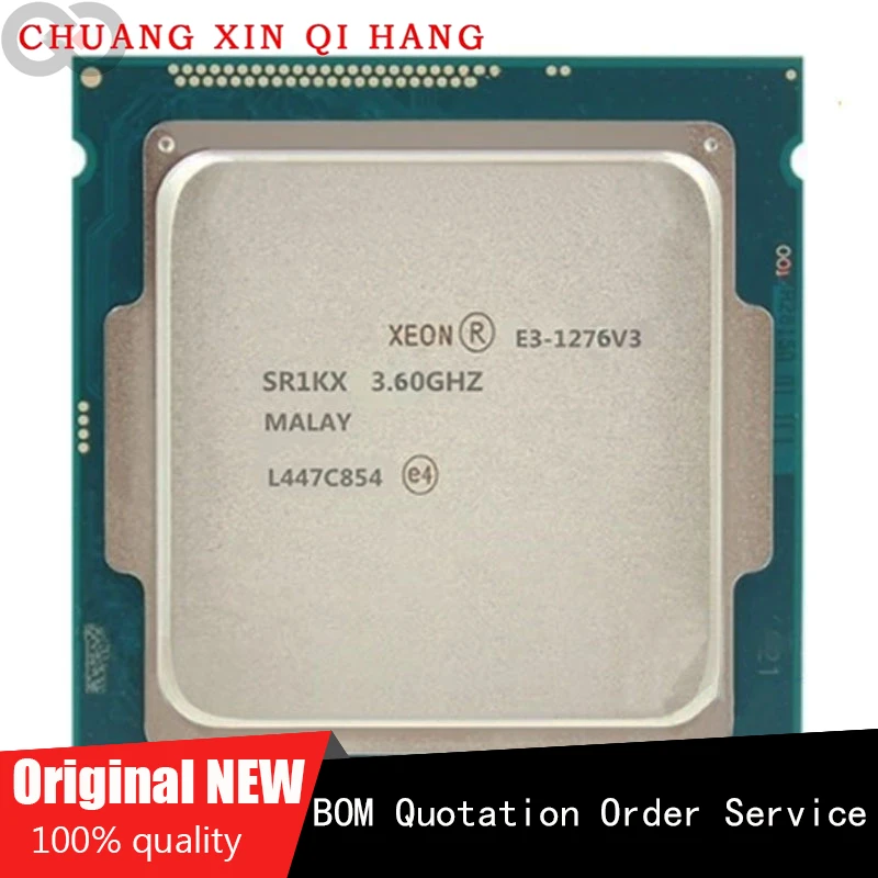 

Used for E3 1276V3 E3-1276V3 E3 1276 V3 3.6GHZ CPU chip Original quality assurance