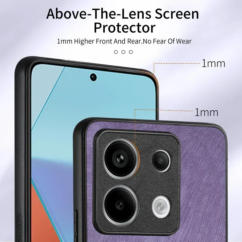 Luxury Leather Card Back Cover