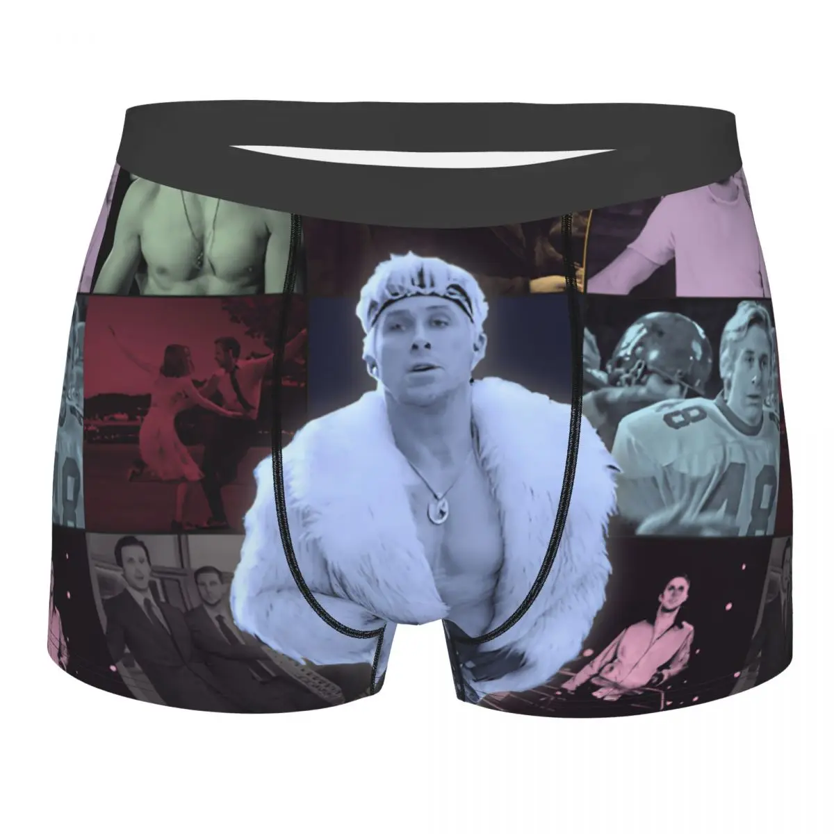 

Cool Ryan Gosling Boxer Shorts For Men Sexy 3D Print Underwear Panties Briefs Soft Underpants