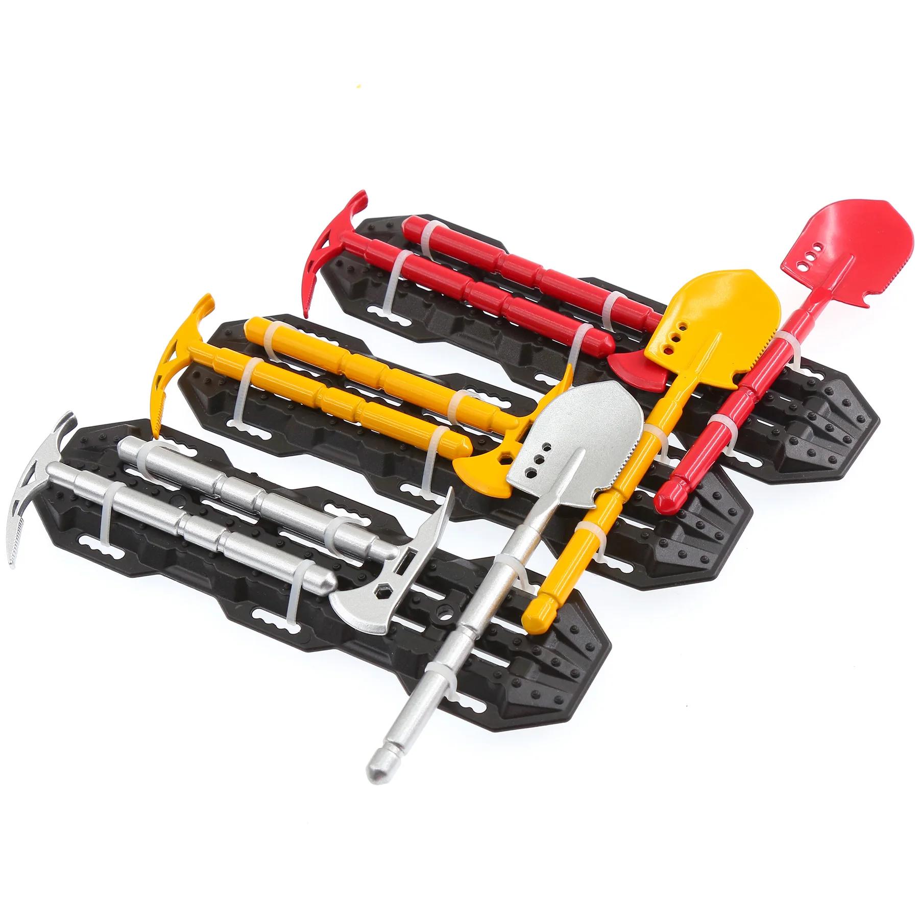 1/10 1/8 Simulation Schaufel 3-teiliges Set Dekorative Teile für RC Crawler Auto TRX4 Defender RC4WD D90 AXIAL SCX10 MK07 Tank 300