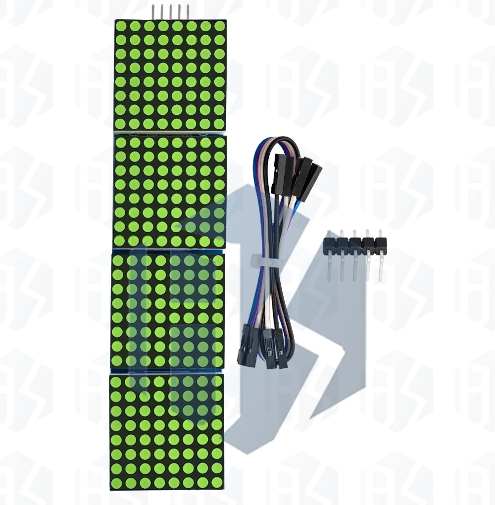 Egbo 1pcs max7219 Punkt matrix modul Mikro controller modul 4 in einem Display – Detail 12