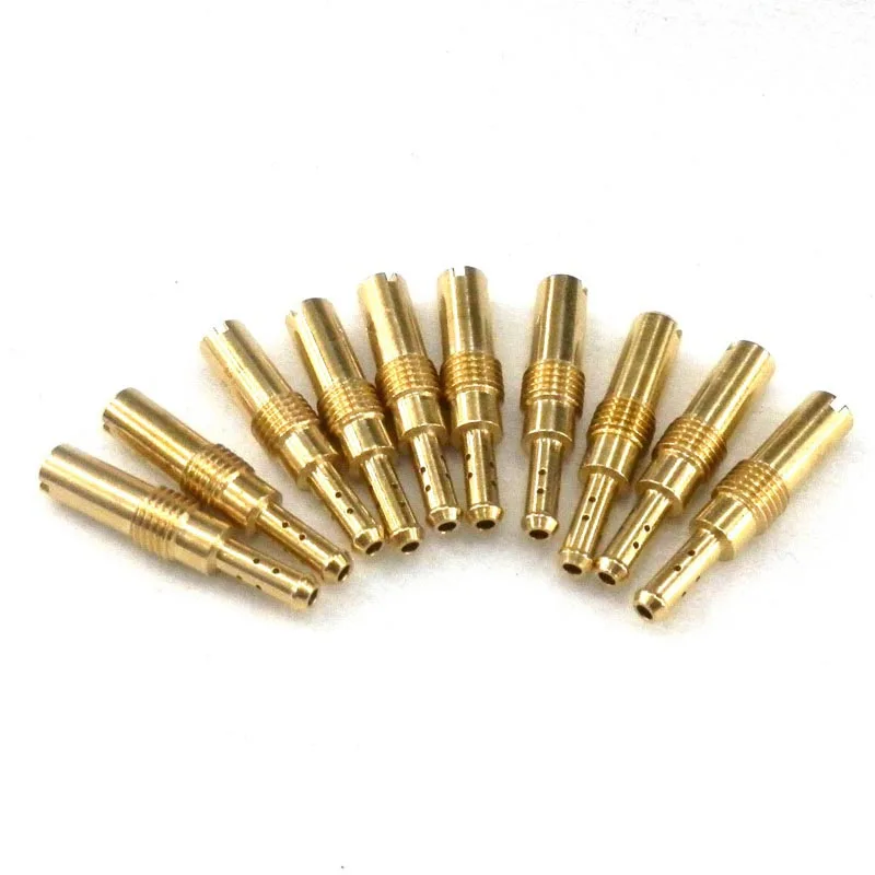 Keihin OKO CVK NSR KSR PWK PWM Jet Motorcycle Carburetor Main Jets Slow Pilot Jets Set Injector Nozzle (10pcs) Carburador - - Racext 23