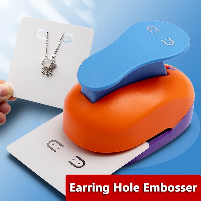 Earring Hole Punch Earring Card Punch Earring Punch Card Tool, Earring Hole  Puncher For Cards - AliExpress