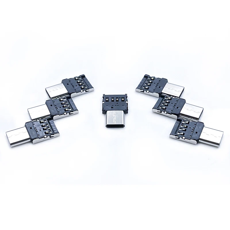 OTG Micro USB Typ C Adapter USB-C Stecker auf USB 2.0 Buchse Datenanschluss für MacBook Samsung Xiaomi Huawei Android Phone 1–10 Stück – Detail 22