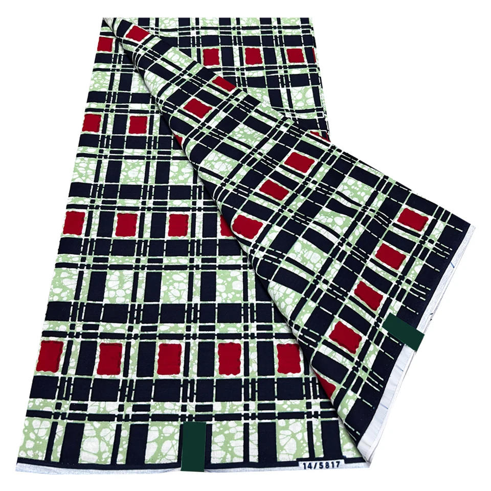 2026 New Holland Wax Cotton Fabric 6 Yards African Print Fabric Real Dutch Pagne Batik Cloth for Sewing DIY Dress, view 6
