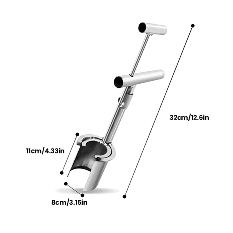 Garden Transplanter Tool Versatile Seedling Bulb Planter, Handheld Soil Sampler Planting, Fruit Trees Lawn Care Tool