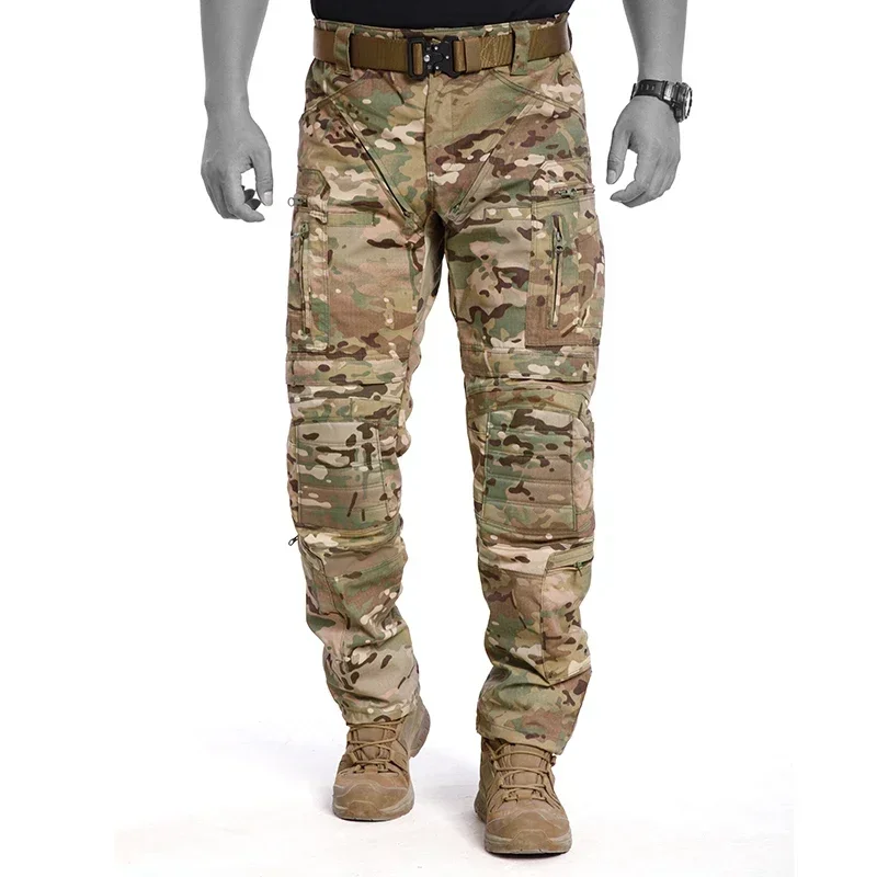MP-UFHT,Tactical Pants, Ripstop,Outdoor Sports Combat Trekking Fishing Hunting Hiking Climbing Cargo Pants Men