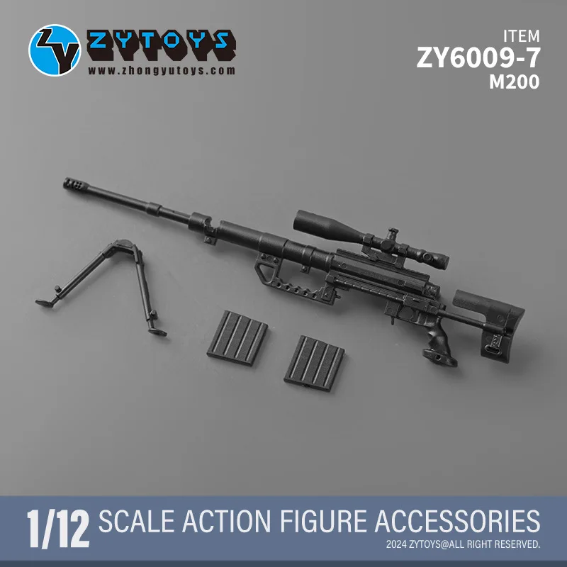 ZYTOYS ZY6009 1/12 男性兵士武器 98 18K AK74 MK43 ブレン M200