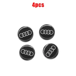 Premium Car Door Lock Anti - Blocking Keyhole Stickers Accessories (4Pcs Audi)