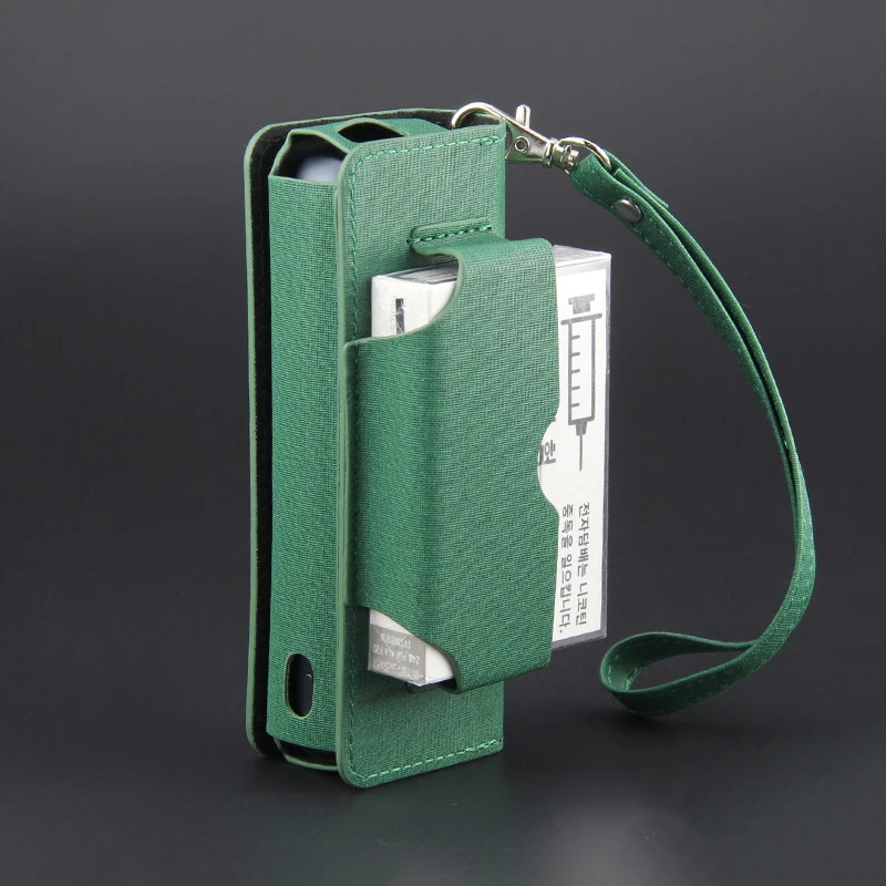 2022 New Leather Holder Pouch Cover Per Iqos Iluma Prime Case Storage Bag Cover Protettiva Shell Protection Accessories