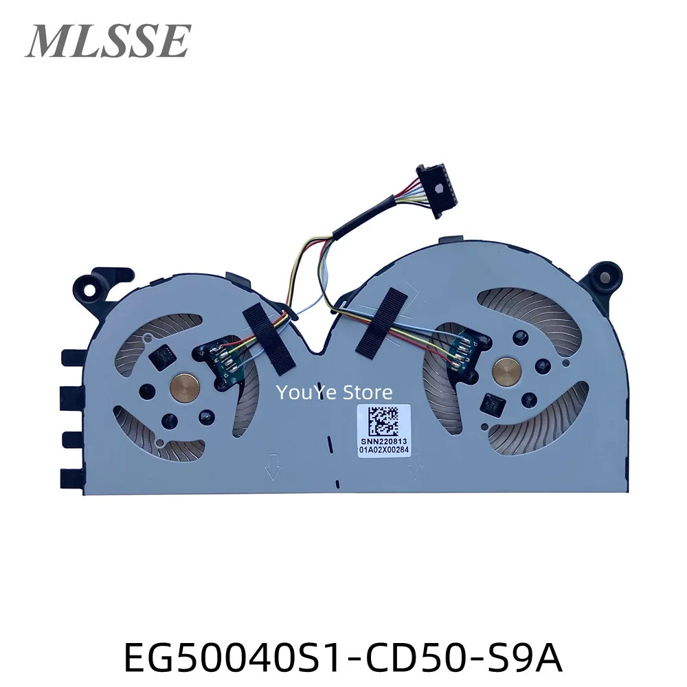 New Original For XIAOMI 13.3 air 161301-FF FC FB FN FL Metal Fan Blade EG50040S1-CD50-S9A DC5V 0.50A Laptop Heatsink Cooling Fan