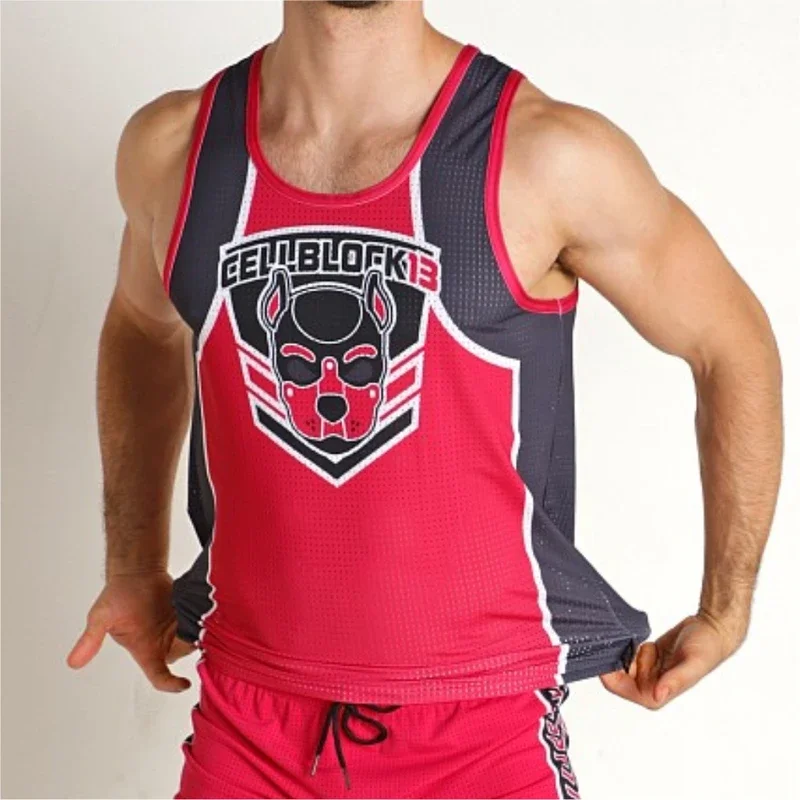CB13 Kennel Club Men's Mesh Tank Top Spitfire Bandit Vest Bodybuilding Sleeveless Shirt Fitness Wear Clothing 5