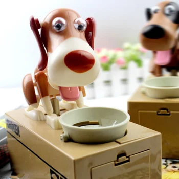 Alcancía para perros de dibujos animados ZK20, caja inteligente para cachorros y gatos 1