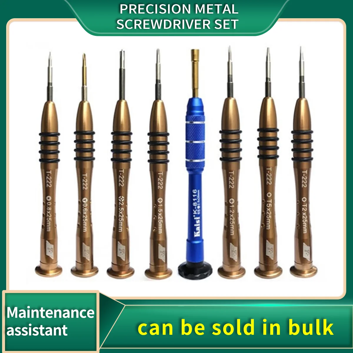 PrecisionMetalScrewdriverSetforAppleiPhoneXforiPhoneX876s