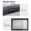 Car Refrigerator 12V/24V Truck Use Household Freezer Refrigerator Outdoor Camping Small Refrigerator Compressor Refrigeration 4
