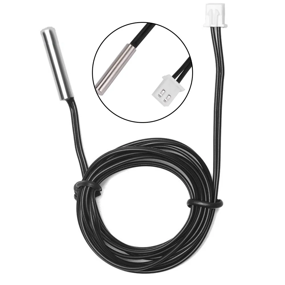 NTC 10K 3950 Temperature Temperature Sensor Probe Thermometer Cable For Electrical Equipment Temperature Measurement Control 300cm 3meter waterproof ntc 10k 1% 3950 3m thermistor accuracy temperature sensor wire cable probe for arduino w1209 w1401