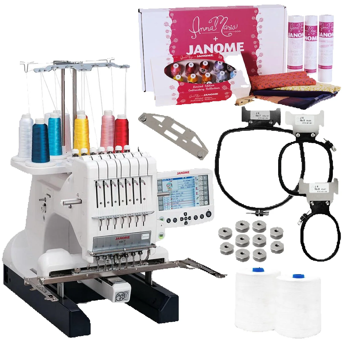 FRESH NEW OFFER ORIGINAL Newly Best 6-Plus PR670E 6 six-Needle Home Embroidery Machines