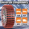 Anti Skid Snow Chains Car Winter Tire Wheels Chains Bad Terrain Wheels Anti-slip Tie Emergency Universal Lockout Artifact Tools