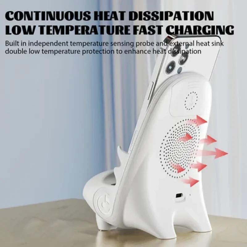 Phone Charger Stand Mini Chair Wireless Fast Charger Multifunctional Phone Holder Desk Horizontal Charg Bracket Creative Mobile Phone Stand