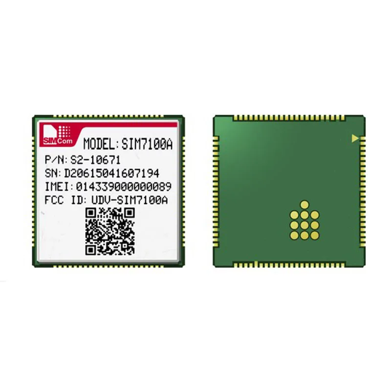 

SIMCOM SIM7100A LTE Cat-3 Module LCC type Quad-Band LTE-FDD B2/B4/B5/B17 Dual-Band UMTS/HSDPA/HSPA+ B2/B5