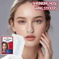 42pcs Shrinking Nose Wing Stickers 1