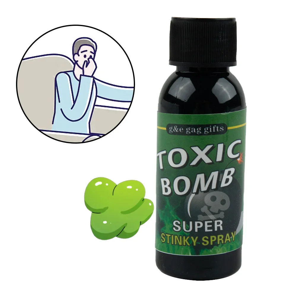 Novelties Liquid Fart Gag Prank Joke Spray Can Stink Bomb 30ML