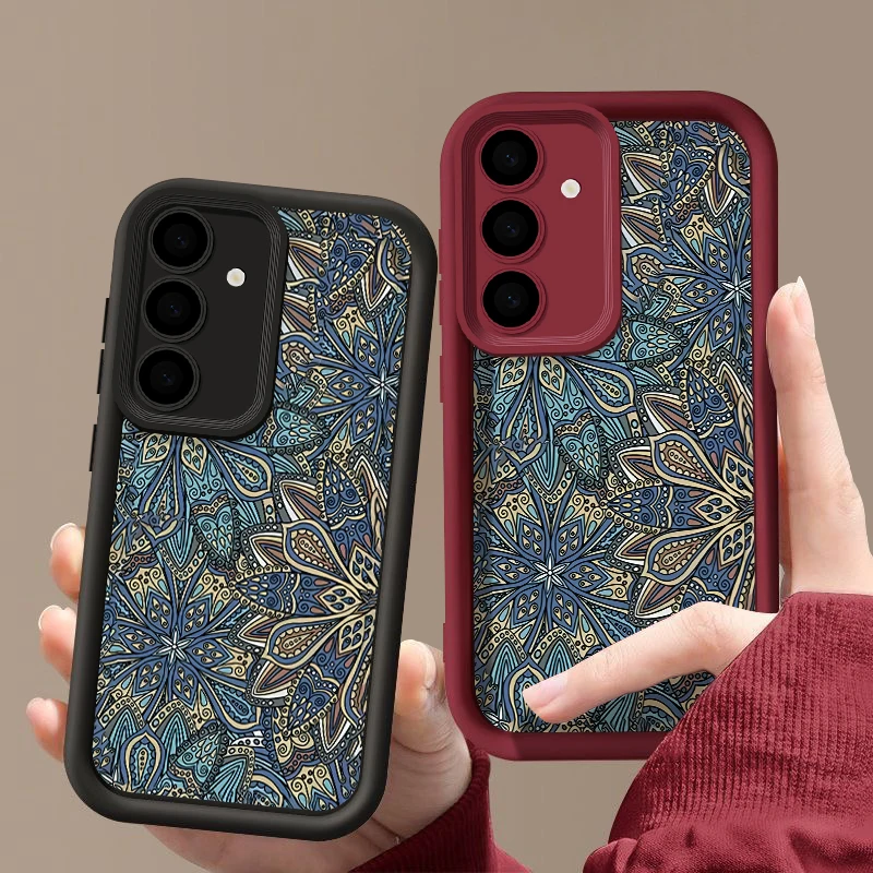Retro Style Soft Silicone Phone Case Cover