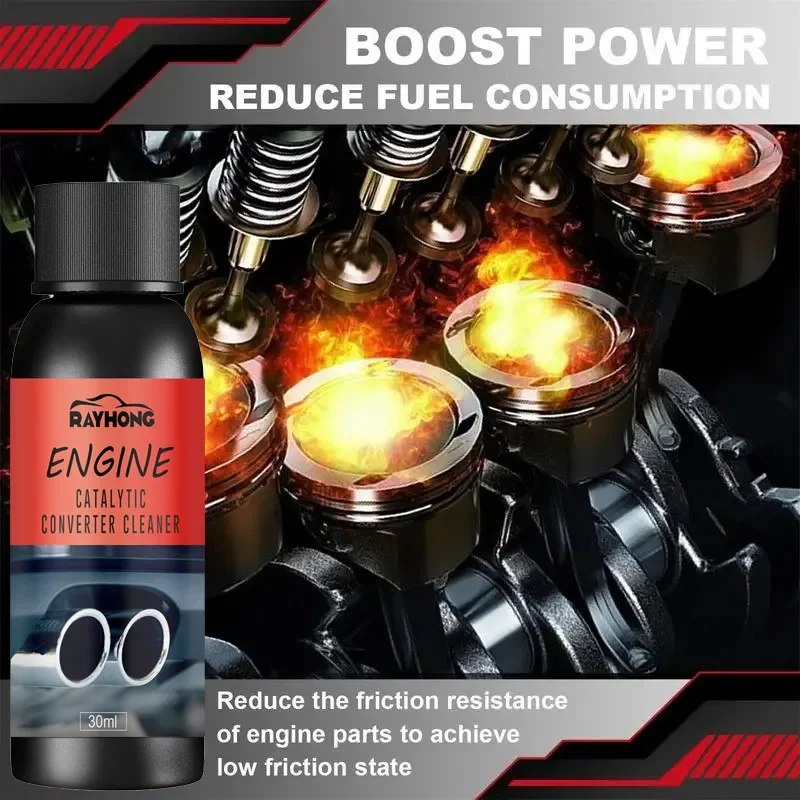 Catalytic Converter Cleaner Engine Boost Up Carbon Removal Reduce Fuels Consumption Diesel Car
