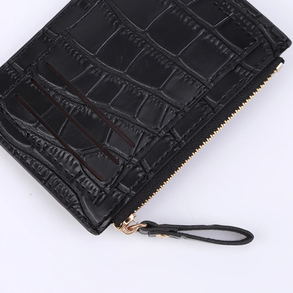Women Fashion Short Wallet PU Leather Coin Card Holder Solid Color Casual Money Wallet Daily Bag for Ladies