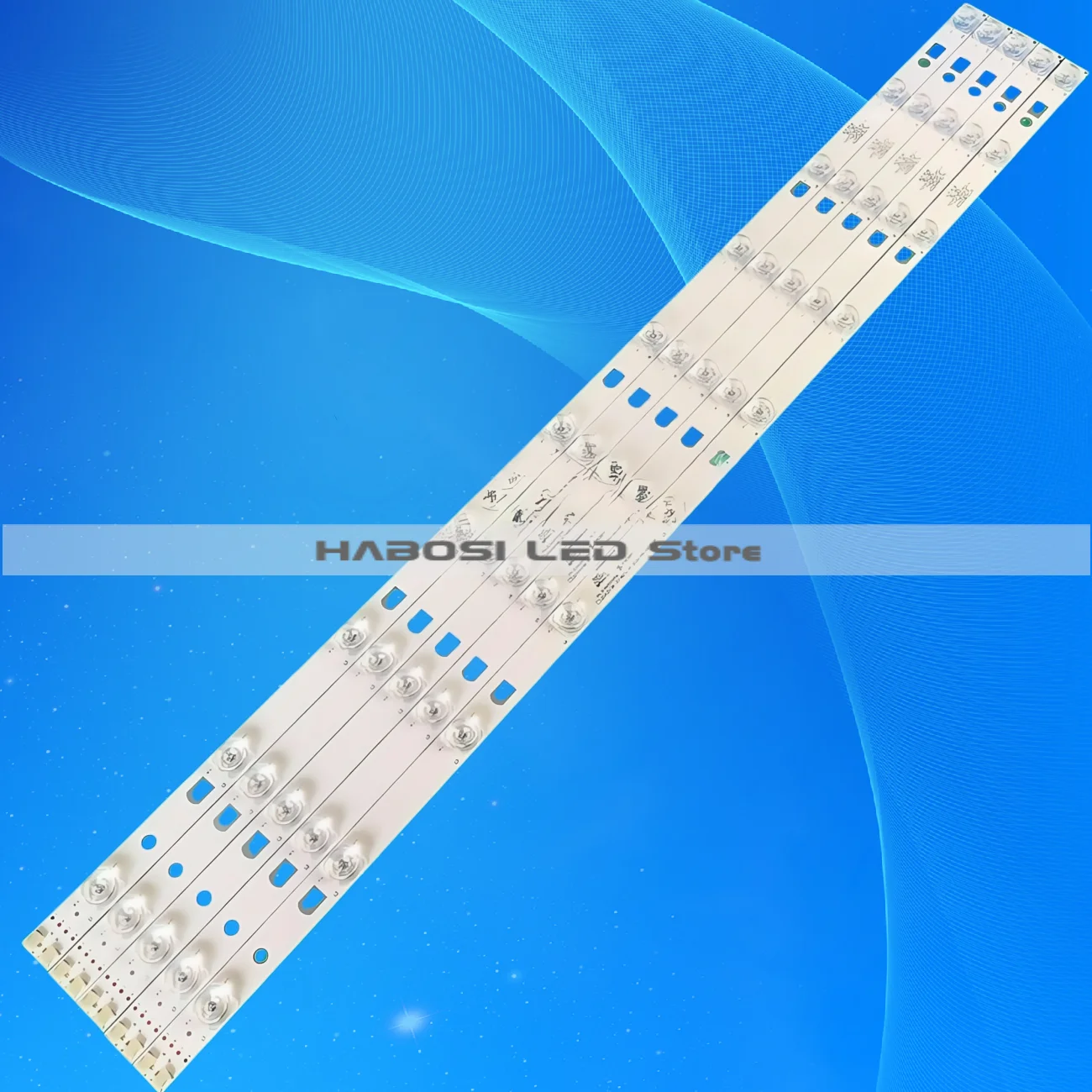 42 TV용 LB-GM3030-GJUHD658X14AED2-L-1-H/LB-GM3030-GJUHD658X14AED2-R-1-H D42D10 30342010204 G42Y F42Y 5개/키트 LED 스트립