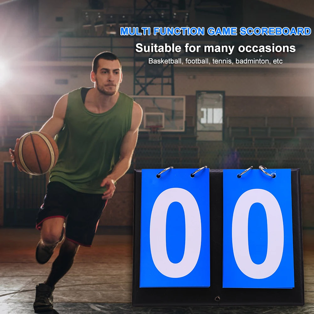 2/3/4 Digit Scoreboard Multifunctional Turn Points Board Tabletop Sports Scoreboard Football Volleyball Basketball Badminton