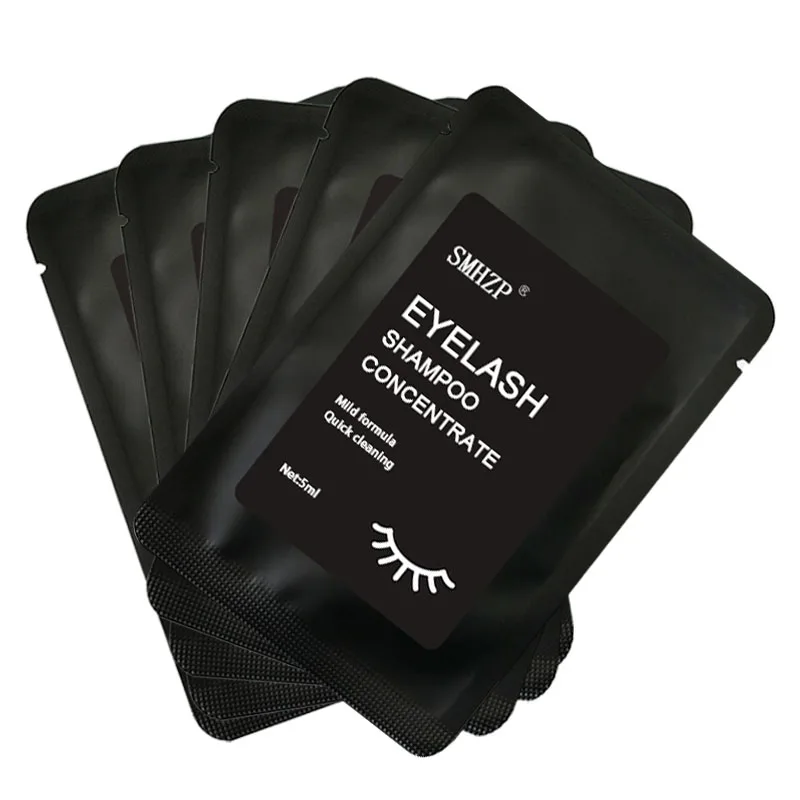 

Eyelash Extension Shampoo Concentrate 5ml Lash Bath Foam Cleanser Mousse Friendly For Daily Face lash cleanser concentrate