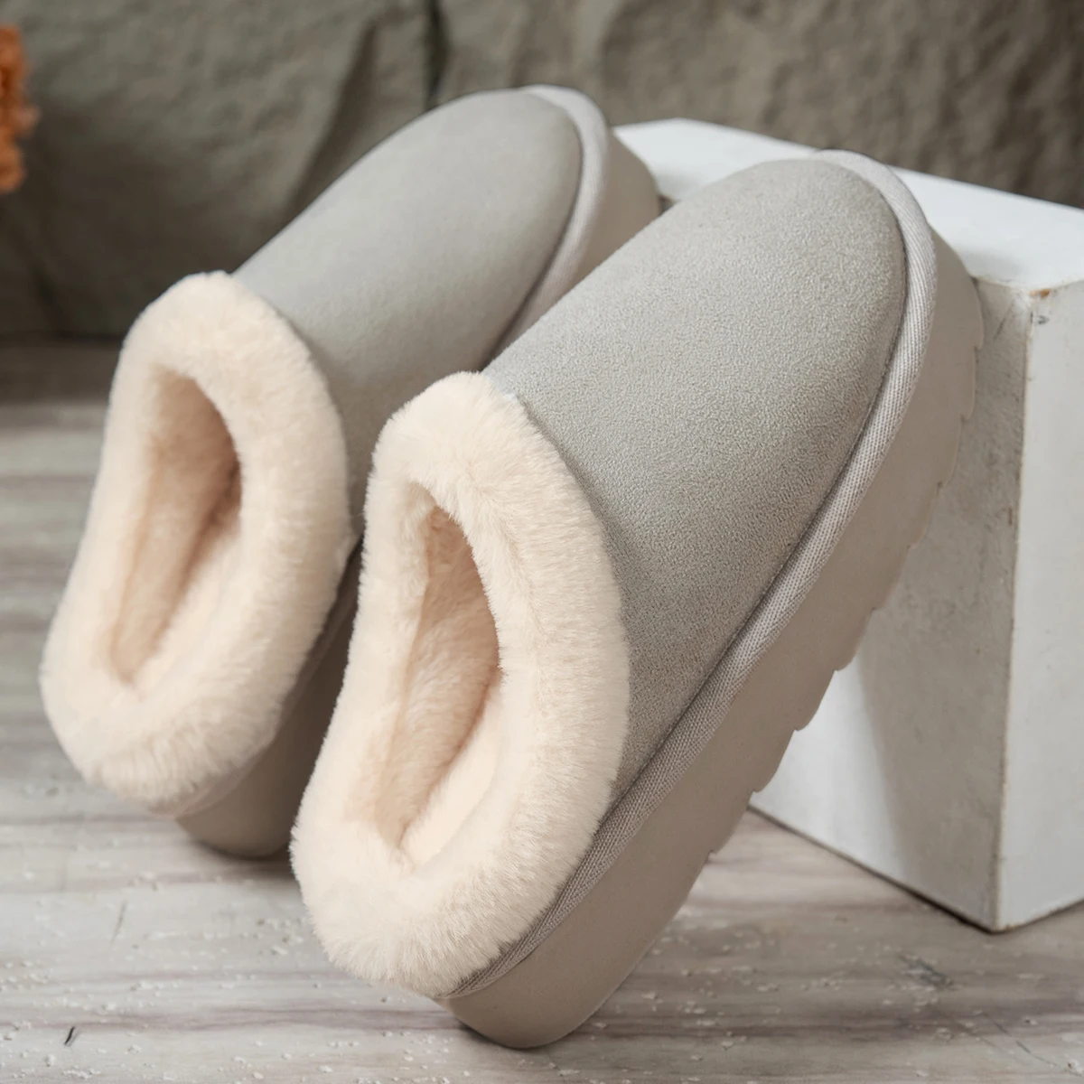 Women's Fluffy Slippers Canada | EvaCozy™ Warm Winter Shoes