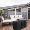 1/2PCS Garden Furniture Cushion Storage Bag Waterproof Anti-UV Rectangle Rip Proof 210D Oxford Fabric Christmas Tree Storage Bag 3