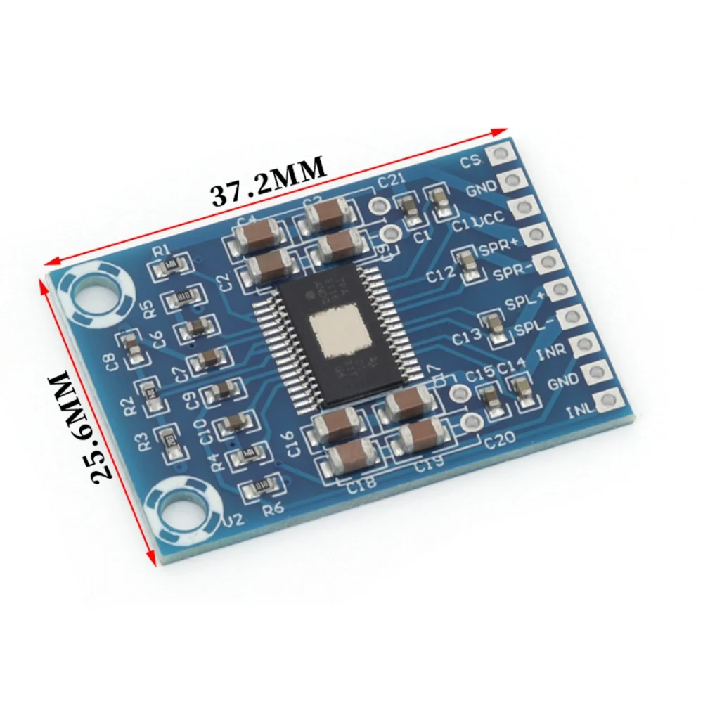 XH-M562 DC 12V-24V 2x50W Dual Channel Mini Digital Amplifier D Class 50W + 50W TPA3116D2 Amplifier 50W Power Board