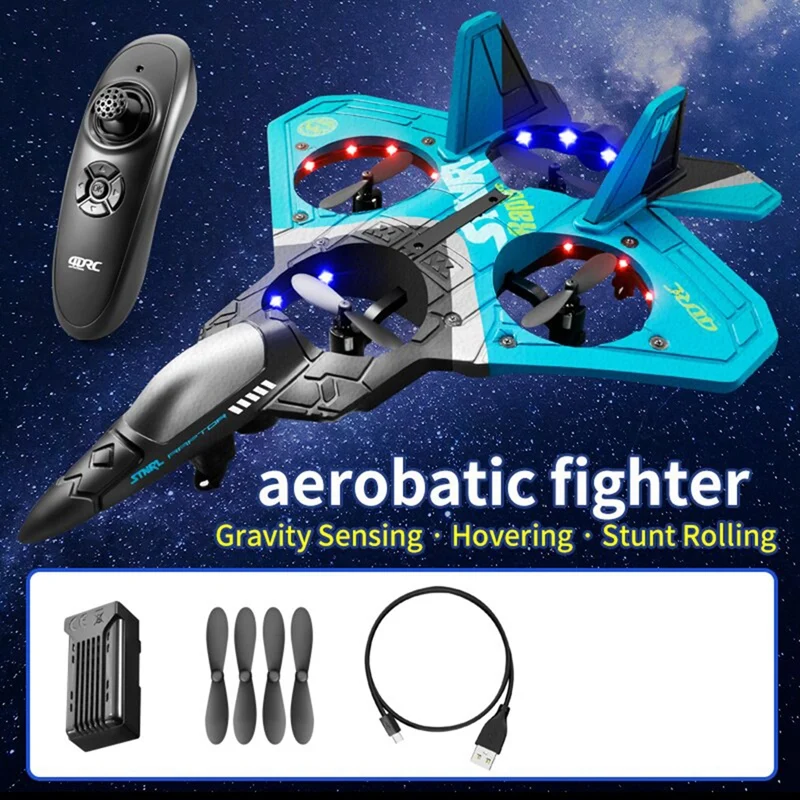 RC Remote Control Airplane 2.4G Remote Control Fighter Hobby Plane Glider Airplane EPP Foam Toys RC Drone Kids Gift 5