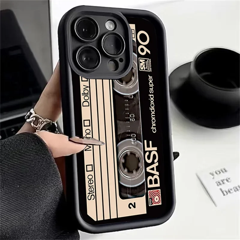 Vintage Cassette Tape Design Case
